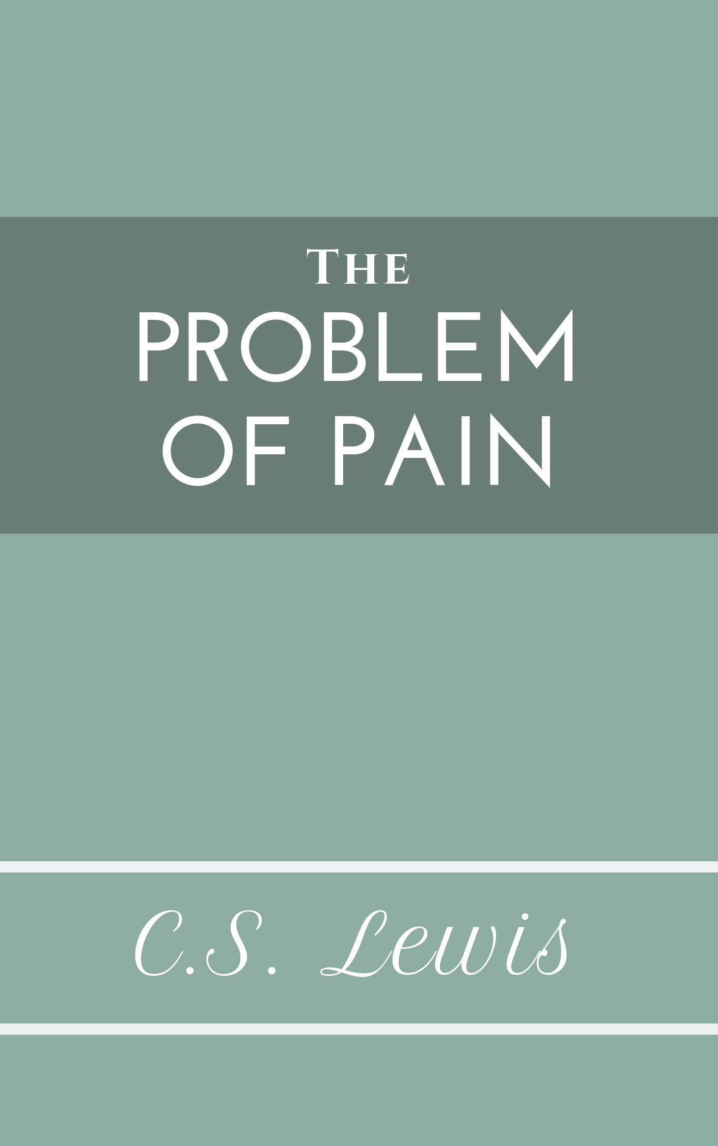 cs lewis the problem of pain study guide