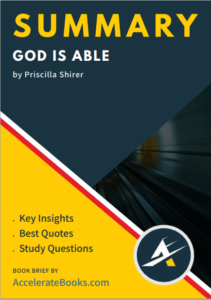 Book Summary of God Is Able by Priscilla Shirer
