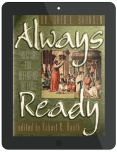 Book Summary of Always Ready by Dr. Greg L. Bahnsen