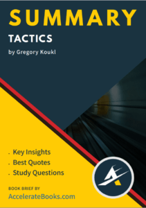 Book Summary of Tactics by Gregory Koukl