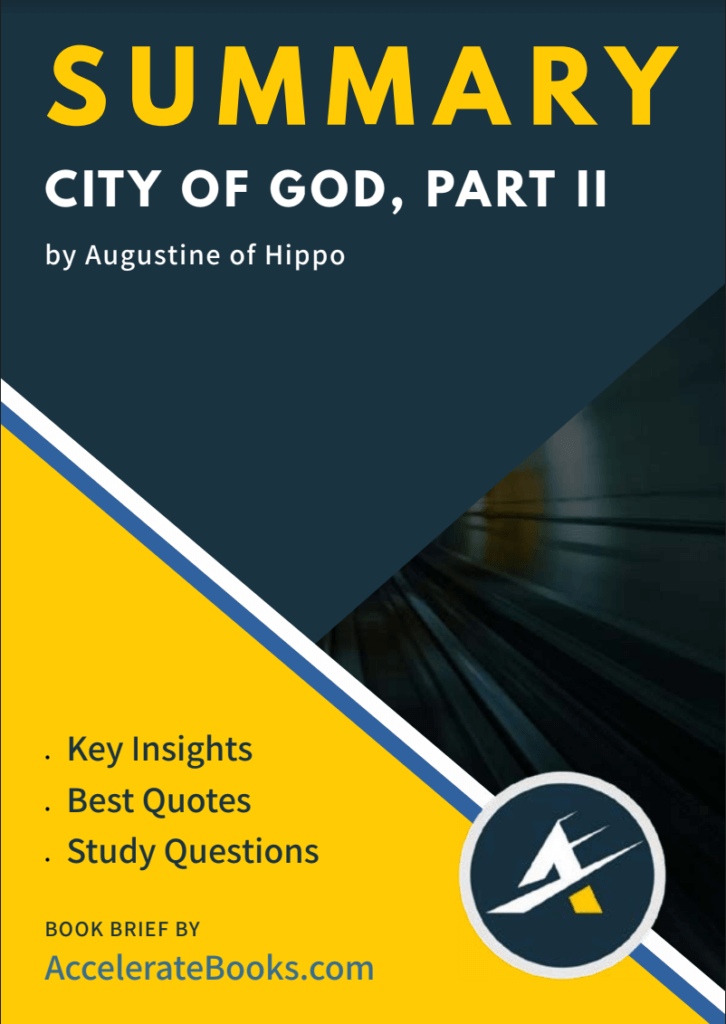 the city of god augustine summary