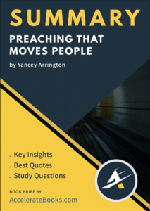 Book Summary of Preaching That Moves People by Yancey Arrington