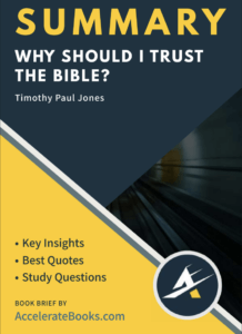  Book Summary of Why Should I Trust the Bible? by Timothy Paul Jones
